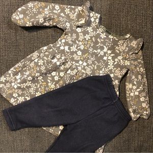 Cozy toddler outfit